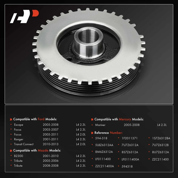 A-Premium APHMB285 Harmonic Balancer