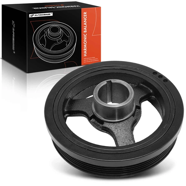 Engine Harmonic Balancer for Chevy GMC Buick Cadillac Pontiac G6 Saturn Saab