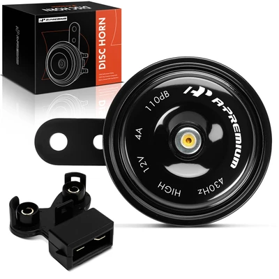 76.5mm ABS Plastic Disc Horn with Connector