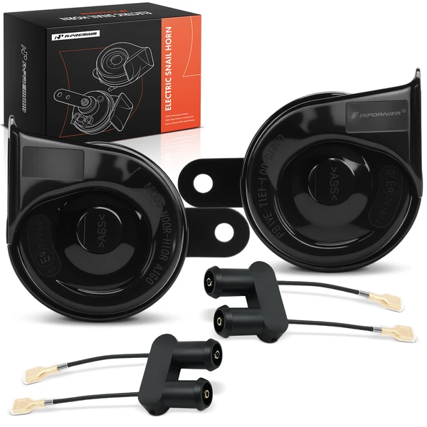 2 Pcs Snail Horn for Mitsubishi Outlander Mirage Lancer Eclipse Galant Endeavor