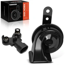 80mm Black ABS Plastic Snail Horn with 1 Connector