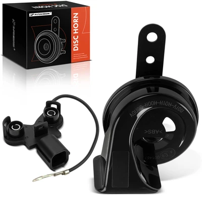 80mm Black ABS Plastic Snail Horn with Connector