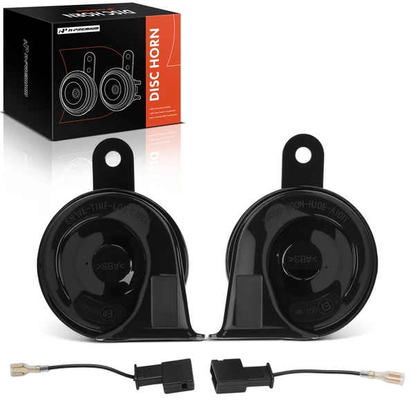 2 Pcs Snail Horn for Toyota RAV4 1996-2018 Corolla Prius Highlander Subaru Outback