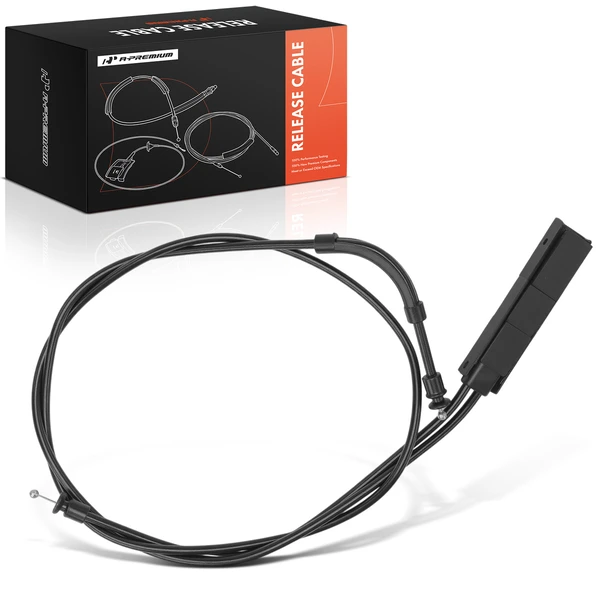 Hood Release Cable with Handle for Mercedes-Benz W204 W205 C300 2008-2019