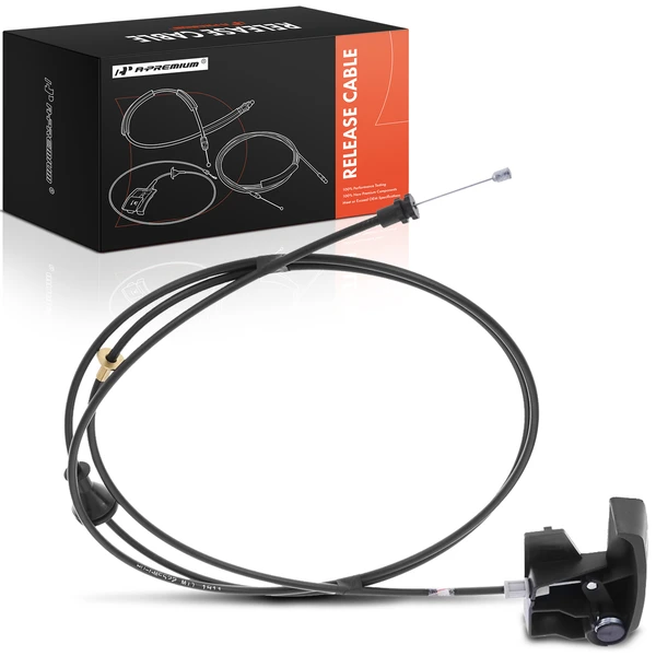 Hood Release Cable with Handle for 1995-2000 Chevrolet C3500