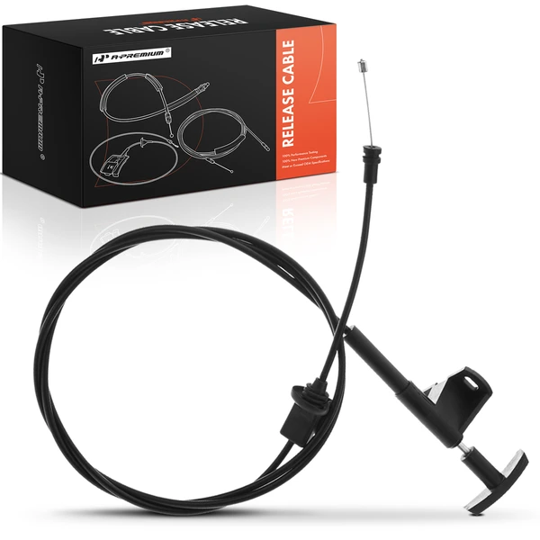 Hood Release Cable with Handle for 1987-1988 Chevrolet R10 Suburban