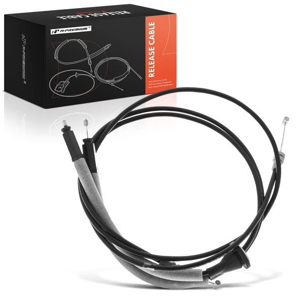 Hood Release Cable without Handle for 1984-1996 Chevrolet Corvette