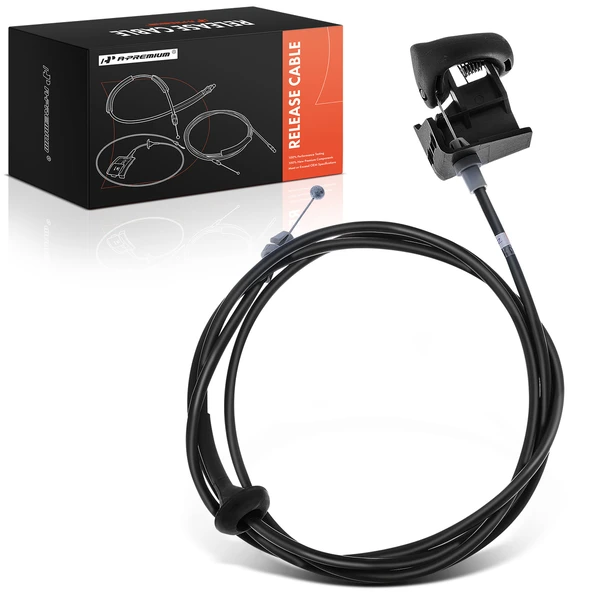 Hood Release Cable with Handle for 1996-2007 Ford Taurus