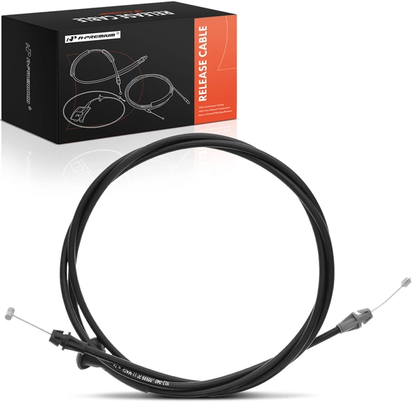 Hood Release Cable without Handle for 1999-2007 Ford F-450 Super Duty