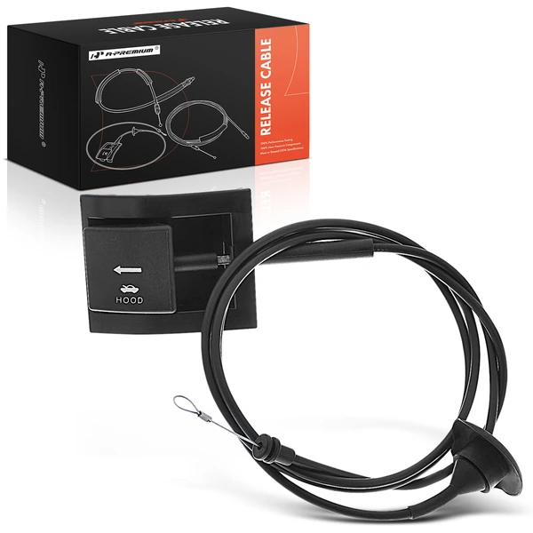 Hood Release Cable with Handle for 1992-1997 Ford F-Super Duty