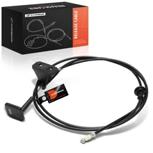 Black Hood Release Cable with Handle for 2003-2008 Honda Element