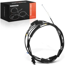 Rear Trunk Lid Release Cable without Handle for 2001-2005 Honda Civic