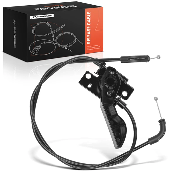 Hood Release Cable with Handle for BMW 528i 535d 550i 640i 650i 740i 750Li M5 M6