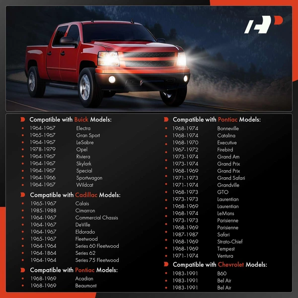 Headlight Switch for Buick Gran Sport Cadillac DeVille Oldsmobile Delta Pontiac