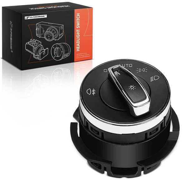 Headlight Switch with Fog Lights for Porsche 911 2012-2019 Panamera 2010-2016 Cayman 2014-2016