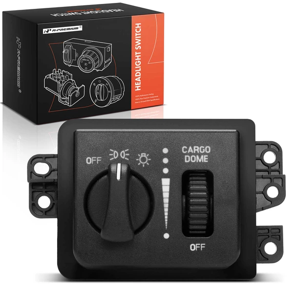 Front Headlight Switch for 2003 Dodge Ram 3500 Van