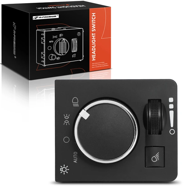 Head Light Switch without Fog Lights for 2010 Dodge Ram 1500