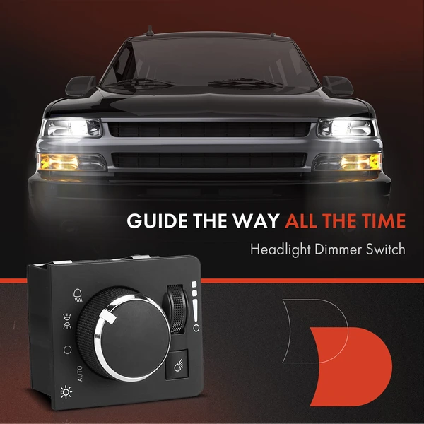 Head Light Switch without Fog Lights for Dodge Ram 1500 2500 3500 Ram 4500 5500