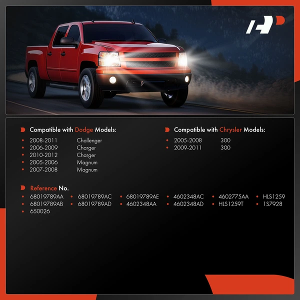 Headlight Switch for Dodge Charger 2006-2012 Challenger 2008-2011 Chrysler 300