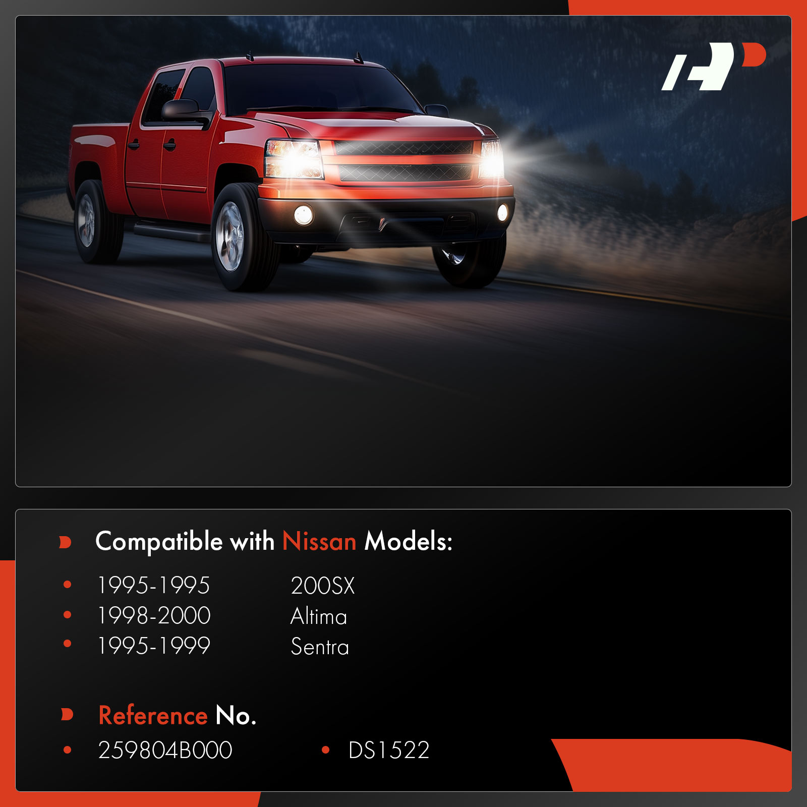 Headlight Switch Instrument Panel Dimmer Switch for Nissan Altima 98-00 Sentra