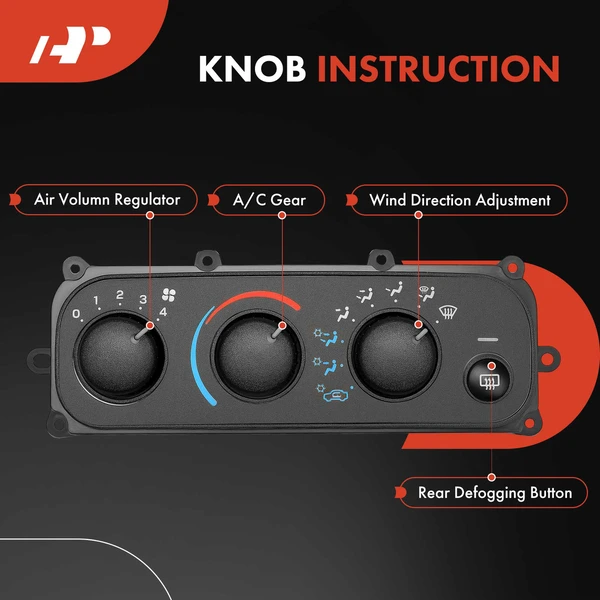 HVAC AC Climate Control Switch Module Panel for Chrysler Sebring Dodge Stratus