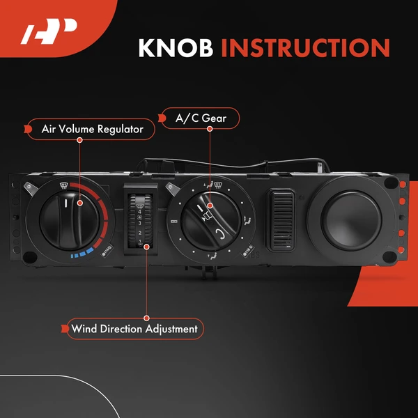 HVAC Control Switch for Dodge Freightliner Sprinter 2500 Sprinter 3500 2003-2006