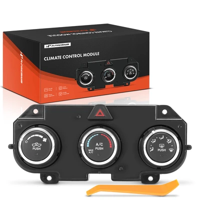 A/C Climate Control Module Panel with Rear Window Defroster for Ram 2500 3500 4500