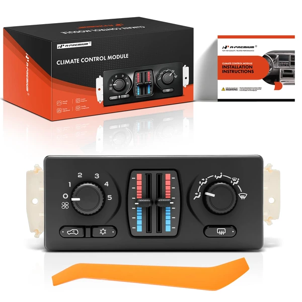 Manual AC & Heater Climate Control Module for Chevy Trailblazer GMC Envoy Isuzu