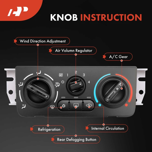 AC Climate Temperature Control Module for Chevy Cobalt 05-10 Pontiac G5 07-10