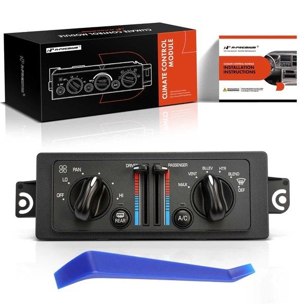 AC Dual Heater Climate Control Module Panel for 2000-2004 Buick Regal