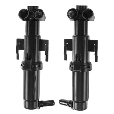 2 Pcs Driver & Passenger Headlight Washer Nozzle