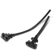 2 Pcs Front Headlight Washer Nozzle