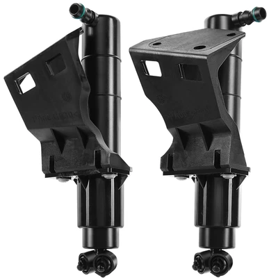 2 Pcs Front Headlight Washer Nozzle