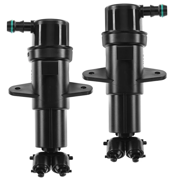 2 Pcs Front Headlight Washer Nozzle for BMW X3 E83 2007-2010