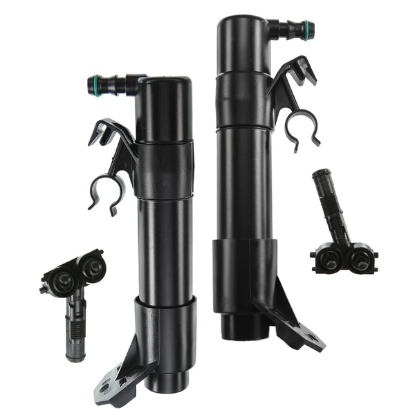 2 Pcs Front Headlight Washer Nozzle for Volkswagen Eos GTI Jetta 2006-2010