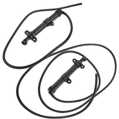 2 Pcs Front Headlight Washer Nozzle
