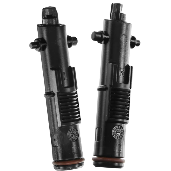 2 Pcs Front Headlight Washer Nozzle for Porsche Panamera 2014-2016 Hatchback