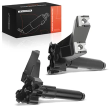 2 Pcs Front Driver & Passenger Headlight Washer Nozzle for 2010-2024 Mitsubishi Outlander