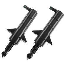 2 Pcs Front Headlight Washer Nozzle for 2009-2014 Mercedes-Benz GLK350