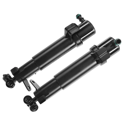2 Pcs Front Headlight Washer Nozzle