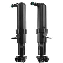 2 Pcs Front Headlight Washer Nozzle for 2007-2009 Mercedes-Benz S550