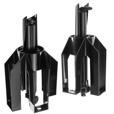 2 Pcs Front Headlight Washer Nozzle