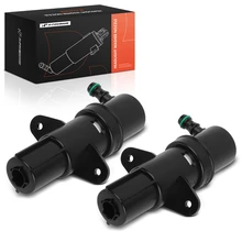2 Pcs Front Headlight Washer Spray Nozzle for 2008-2013 BMW 128i