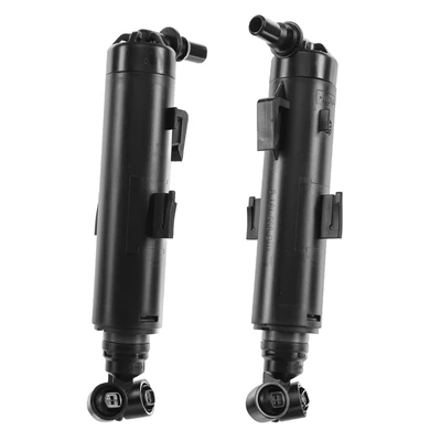 2 Pcs Front Headlight Washer Nozzle