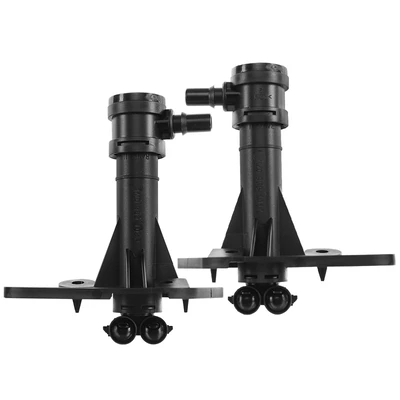 2 Pcs Front Headlight Washer Nozzle