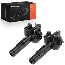 2 Pcs Front Driver & Passenger Headlight Washer Nozzle for 2005 Volvo XC90