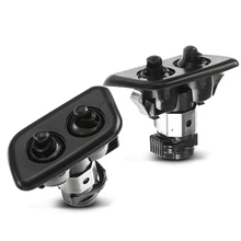 2 Pcs Front Headlight Washer Nozzle