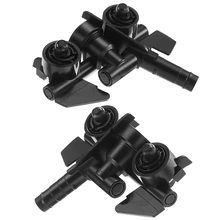 2 Pcs Front Headlight Washer Nozzle