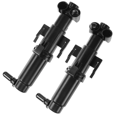 2 Pcs Driver & Passenger Headlight Washer Nozzle