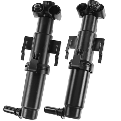 2 Pcs Driver & Passenger Headlight Washer Nozzle